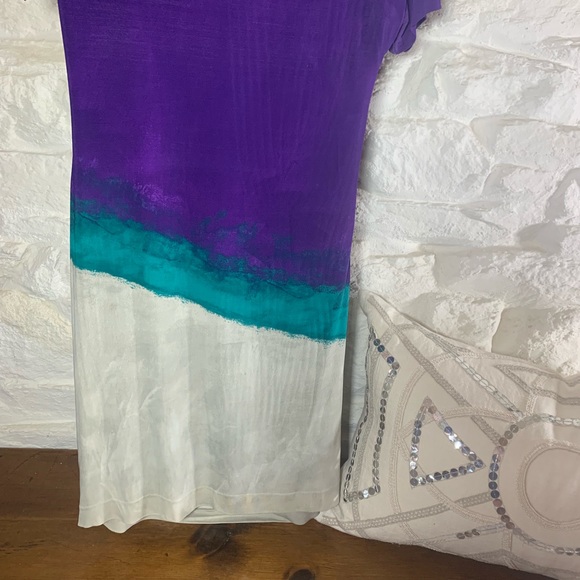 PIAZZA SEMPIONE Watercolor Dress EUC - Picture 5 of 5